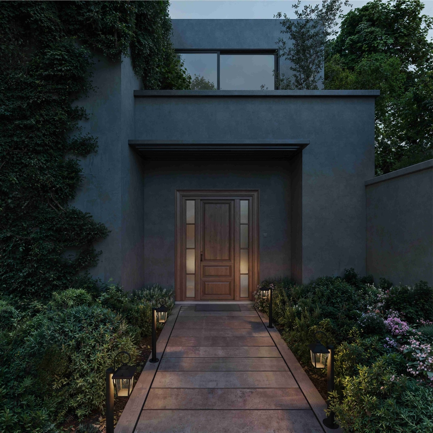 Philips - Udendørs lampe BUZZARD 1xE27/25W/230V IP44