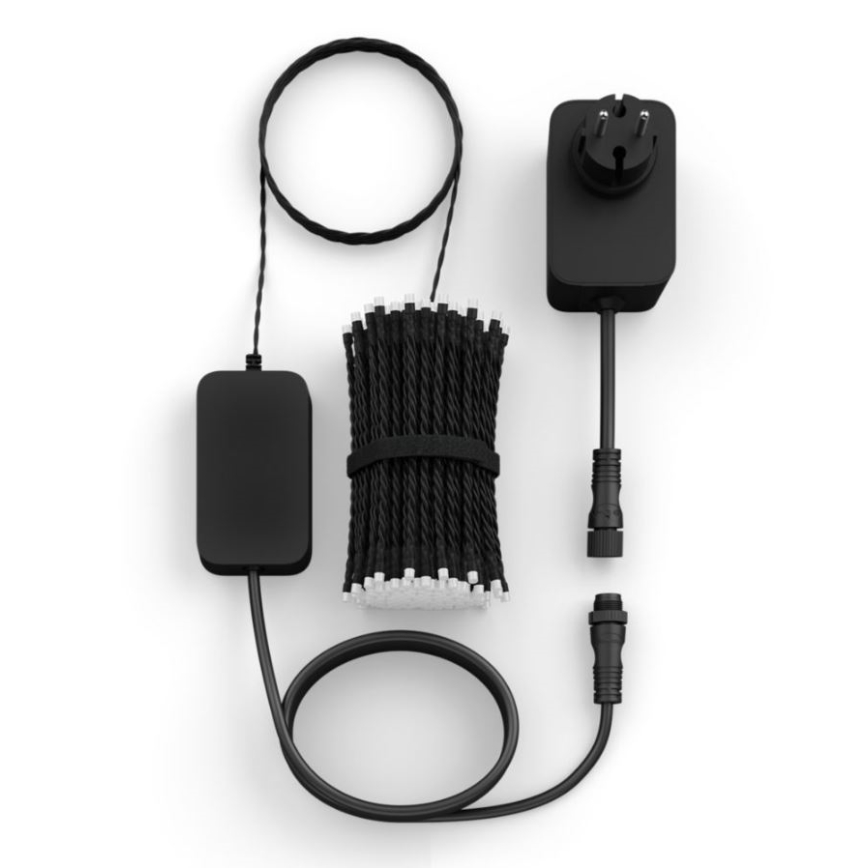 Philips - Udendørs LED lyskæde m. RGBW-farver dæmpbar HUE WHITE AND COLOR AMBIANCE 250xLED 24,4 m 2000-6500K IP54