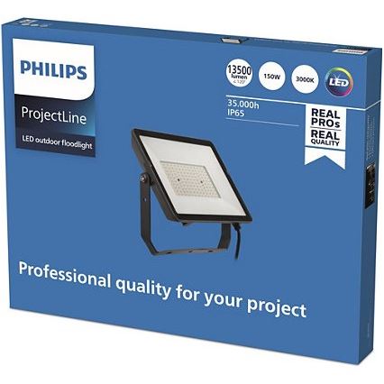 Philips - Udendørs LED projektør PROJECTLINE LED/150W/230V IP65 3000K