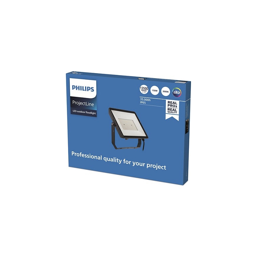 Philips - Udendørs LED projektør PROJECTLINE LED/150W/230V IP65 3000K