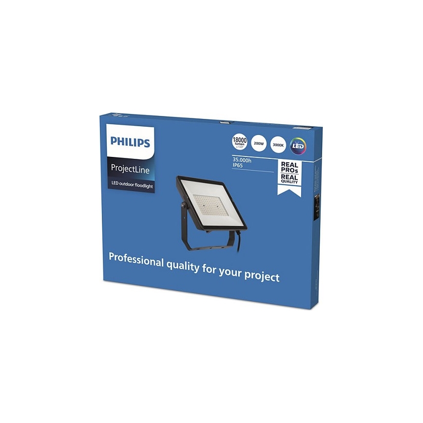 Philips - Udendørs LED projektør PROJECTLINE LED/200W/230V IP65 3000K