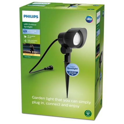 Philips - Udendørs LED spotlampe LED/6W/12V 2700K IP44