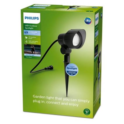 Philips - Udendørs LED spotlampe LED/6W/12V 4000K IP44