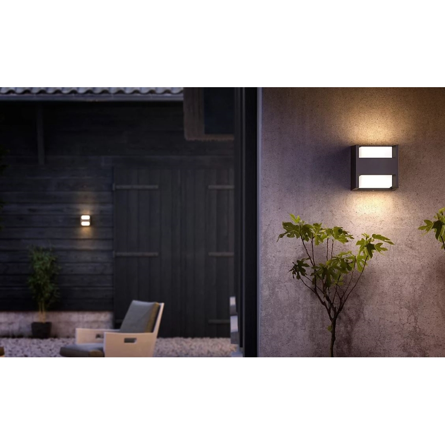 Philips - Udendørs LED væglampe ARBOUR LED/3,8W/230V 2700K IP44