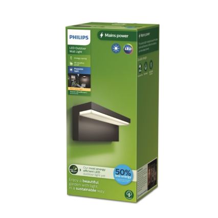 Philips - Udendørs LED væglampe BUSTAN LED/3,8W/230V 2700K IP44