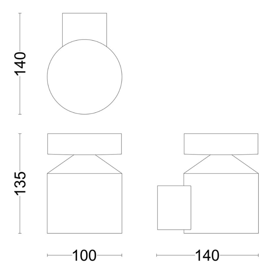Philips - Udendørs LED væglampe LAVEN LED/6W/230V 4000K IP44