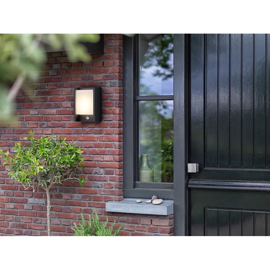 Philips - Udendørs LED væglampe med sensor ARBOUR LED/3,8W/230V 2700K IP44