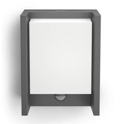 Philips - Udendørs LED væglampe med sensor ARBOUR LED/3,8W/230V 2700K IP44