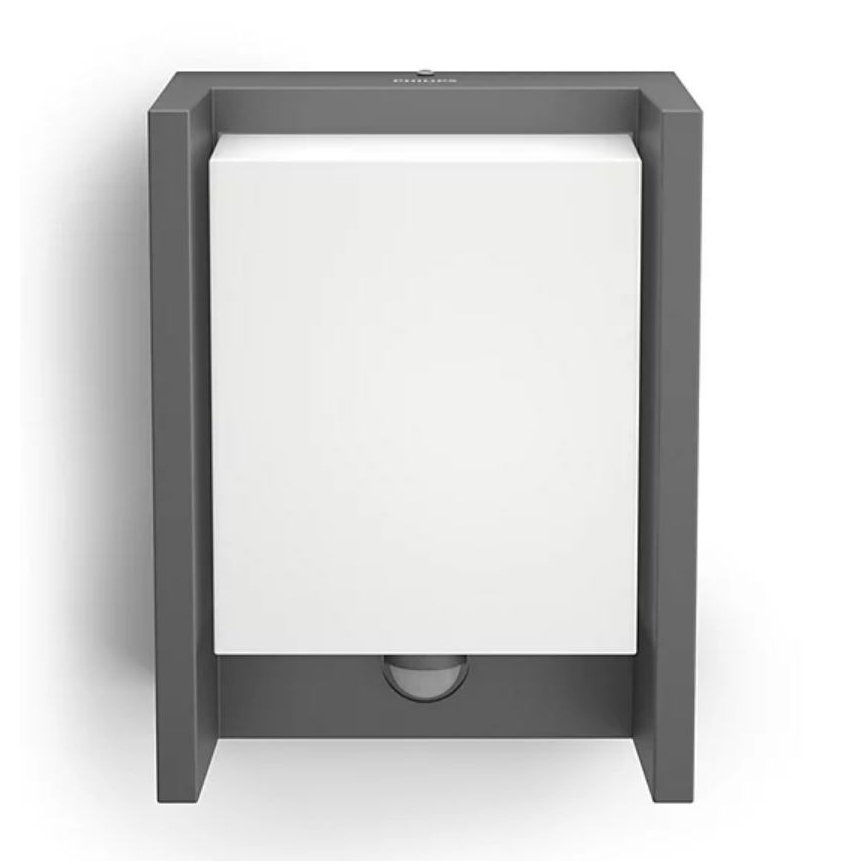 Philips - Udendørs LED væglampe med sensor ARBOUR LED/3,8W/230V 2700K IP44