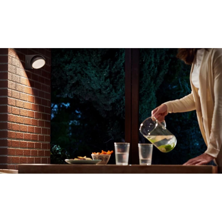 Philips - Udendørs LED væglampe LED/7W/230V 2700K IP44