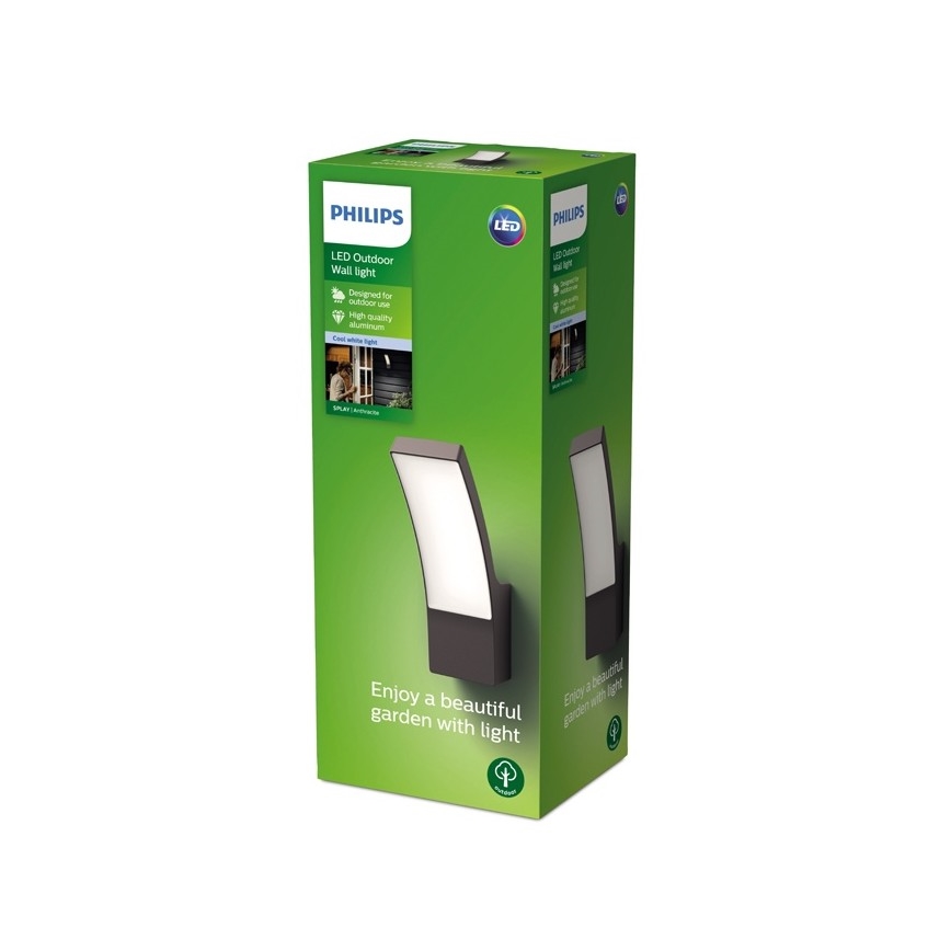 Philips - Udendørs LED væglampe LED/12W/230V 4000K IP44