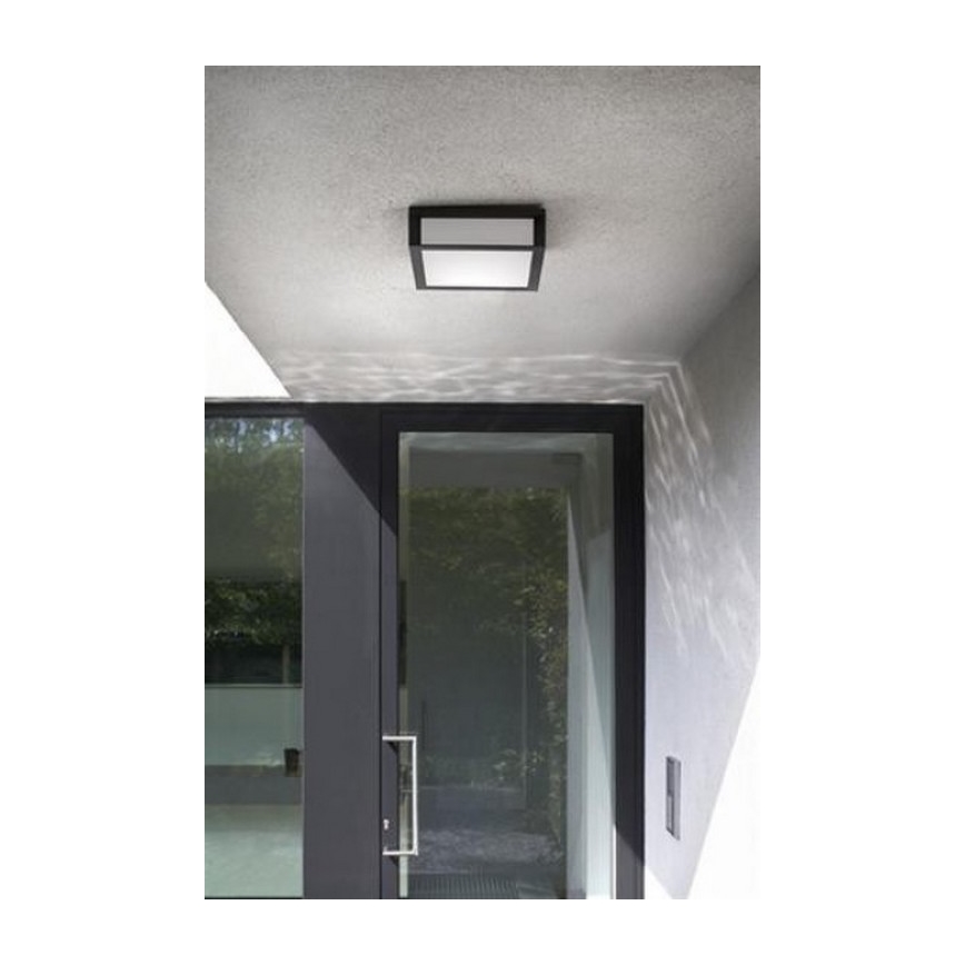 Philips - Udendørs loftlampe SKIES 2xE27/14W/230V IP44 antracitgrå
