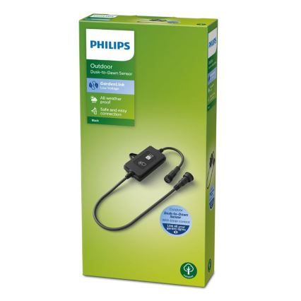 Philips - Udendørs skumringssensor med timer IP44