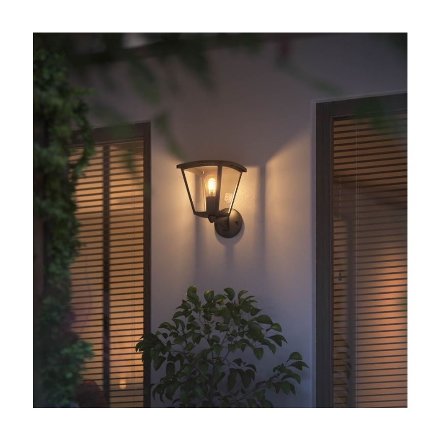 Philips - Udendørs væglampe dæmpbar Hue INARA 1xE27/7W/230V Wi-Fi IP44