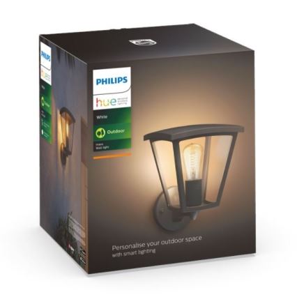 Philips - Udendørs væglampe dæmpbar Hue INARA 1xE27/7W/230V Wi-Fi IP44