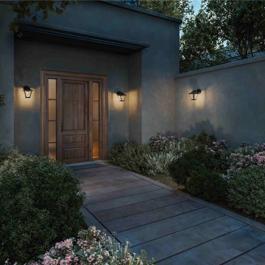 Philips - Udendørs væglampe JULI 1xE27/25W/230V IP44