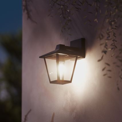 Philips - Udendørs væglampe KINNO 1xE27/25W/230V IP44