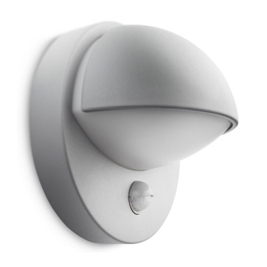 Philips - Udendørs væglampe med sensor 1xE27/12W/230V IP44