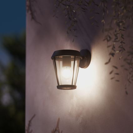 Philips - Udendørs væglampe SUNERA 1xE27/25W/230V IP44