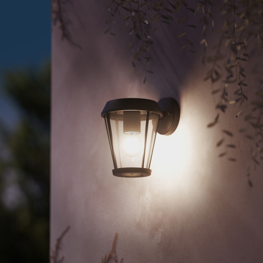 Philips - Udendørs væglampe SUNERA 1xE27/25W/230V IP44