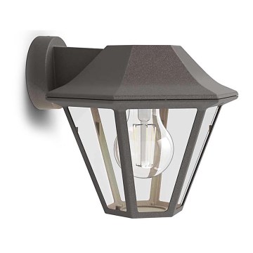 Philips - Udendørs væglys 1xE27/42W IP44