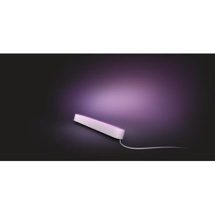 Philips - Udvidelsessæt til Hue PLAY, dæmpbar RGB LED-bordlampe, LED/6W/230V, hvid