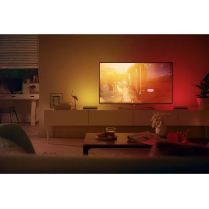 Philips - Udvidelsessæt til Hue PLAY, dæmpbar RGB LED-bordlampe, LED/6W/230V, hvid