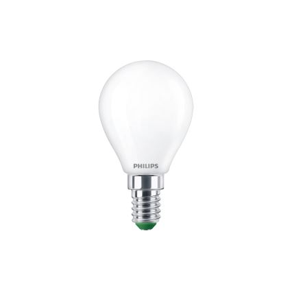 Philips ULTRAEFFICIENT LED-pære P45 E14/3,8W/230V 2700K