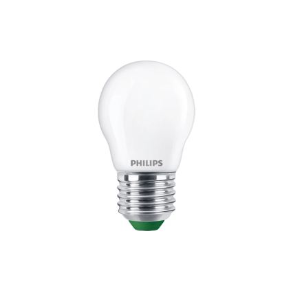 Philips ULTRAEFFICIENT LED-pære P45 E27/3,8W/230V 2700K