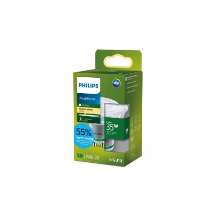 Philips ULTRAEFFICIENT LED-pære PAR16 GU10/1,2W/230V 2700K