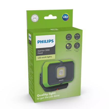 Philips X30FLX1 - LED Genopladelig arbejdslampe dæmpbar LED/10W/3,7V 1000 lm 4400 mAh IP65