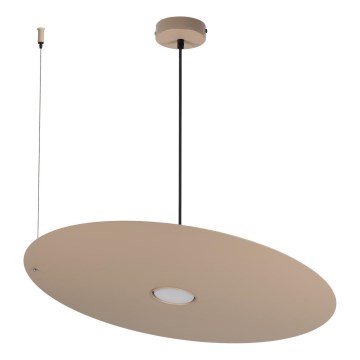 PIATTO pendel med kabel, 1xGX53/15W/230V, Ø 55 cm, beige
