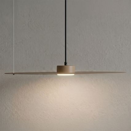 PIATTO pendel med kabel, 1xGX53/15W/230V, Ø 55 cm, beige