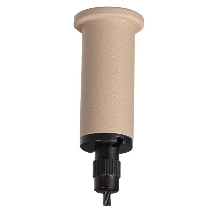 PIATTO pendel med kabel, 1xGX53/15W/230V, Ø 55 cm, beige