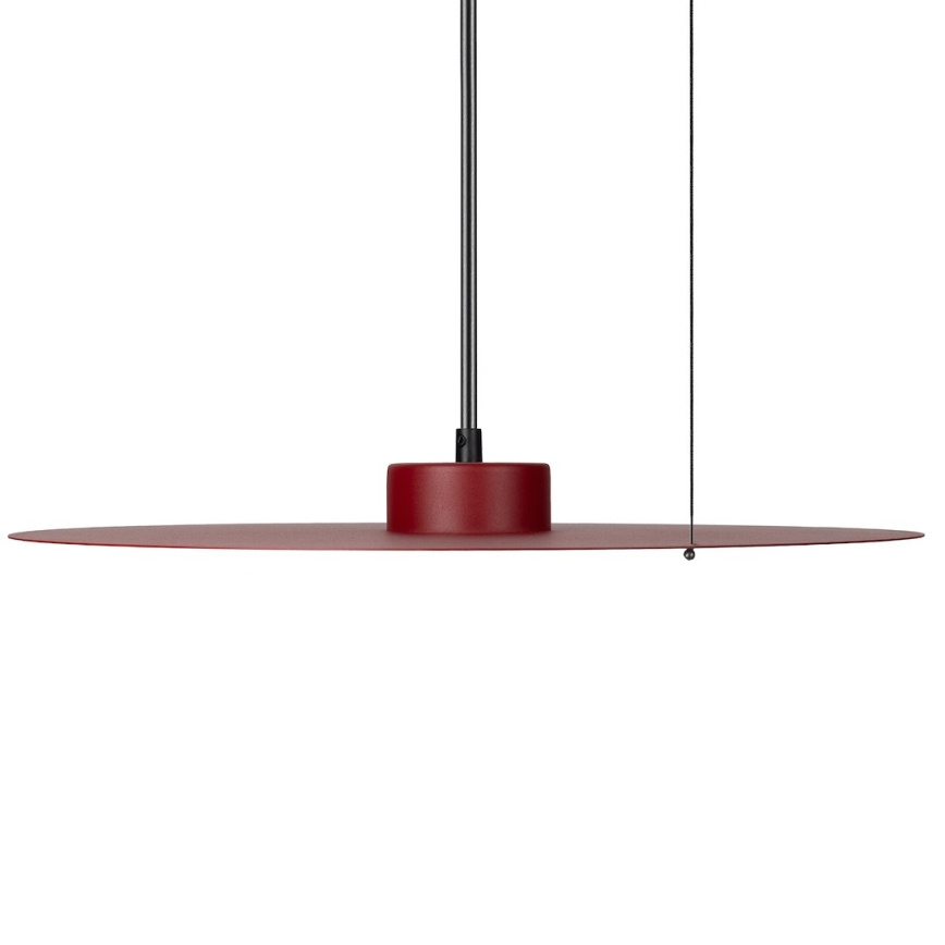PIATTO pendel på ledning 1xGX53/15W/230V Ø 45 cm, vinrød