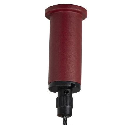 PIATTO pendel på ledning 1xGX53/15W/230V Ø 45 cm, vinrød