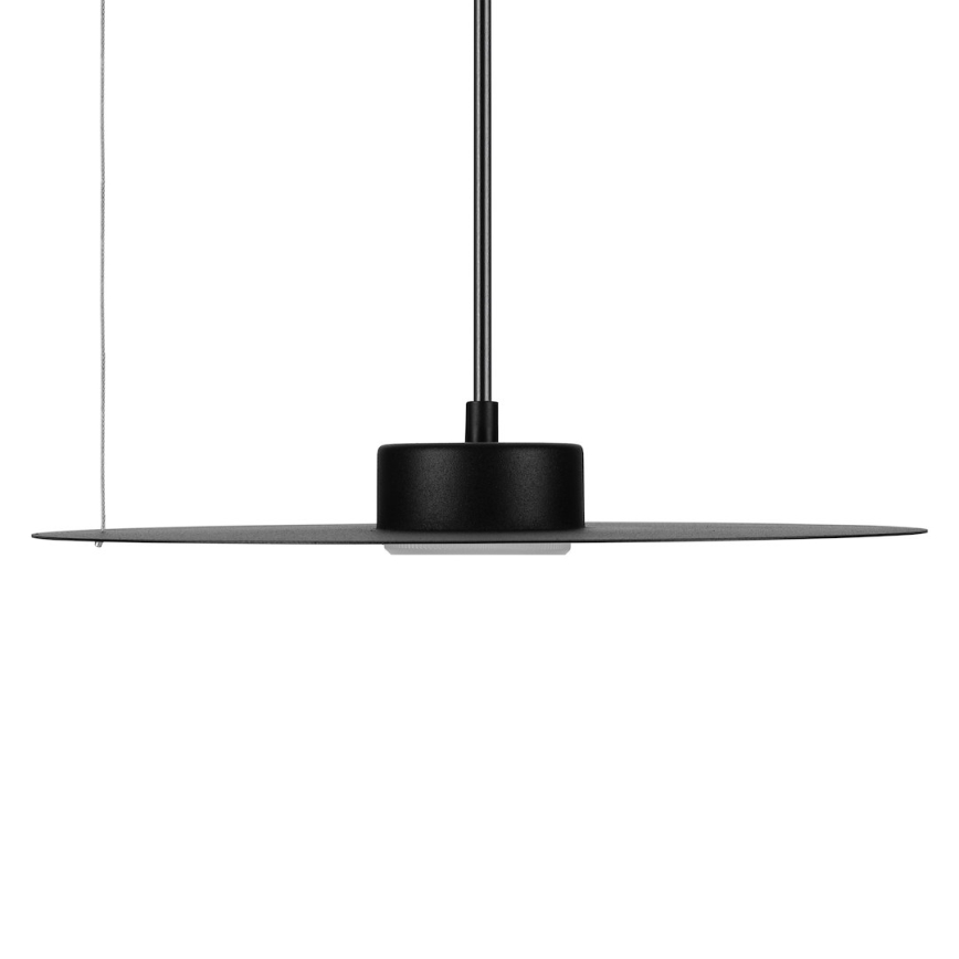 PIATTO pendellampe med wire 1xGX53/15W/230V Ø 35 cm sort