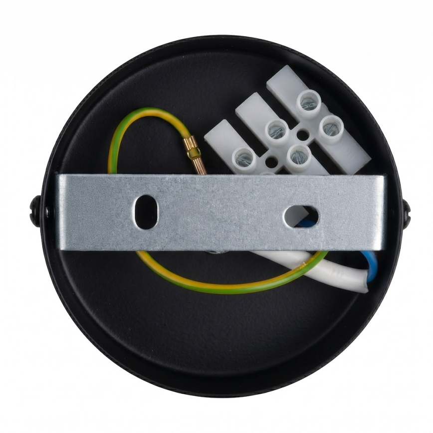 PIATTO pendellampe med wire 1xGX53/15W/230V Ø 35 cm sort