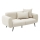 PISA 2-personers sofa i creme
