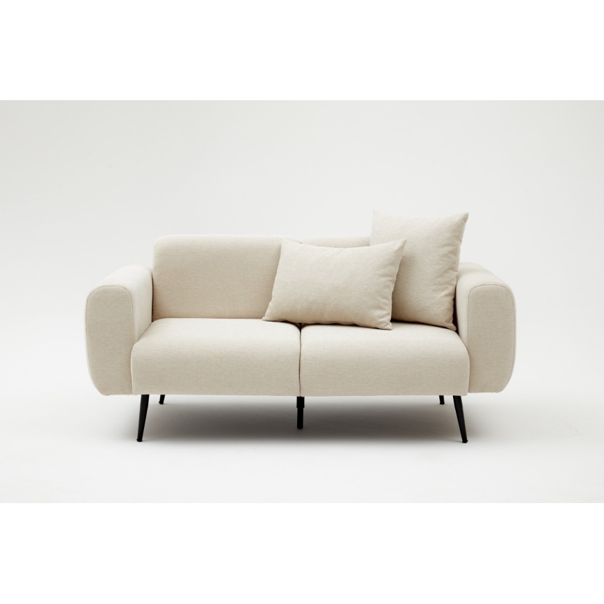 PISA 2-personers sofa i creme