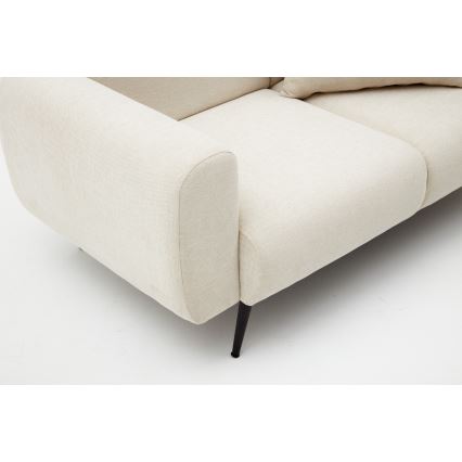 PISA 2-personers sofa i creme