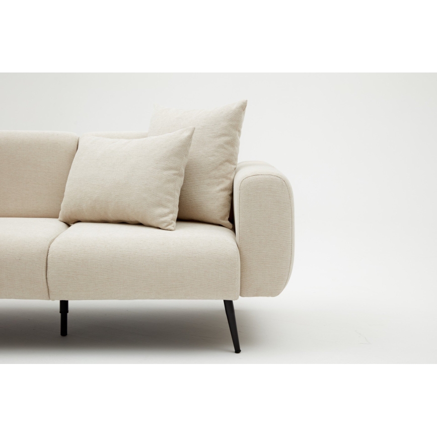 PISA 2-personers sofa i creme