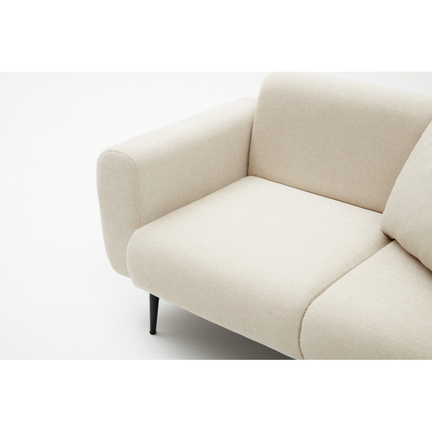 PISA 2-personers sofa i creme