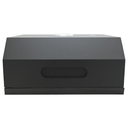 Pizzaovn med termometer 40x34,5x16 cm, sort