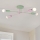 Plafondlampe CAMBRIDGE 4xE27/15W/230V grøn/lyserød