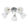 Plafondlampe CLARA 5xE27/15W/230V poleret krom
