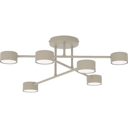 Plafondlampe HALO 6xGX53/10W/230V beige