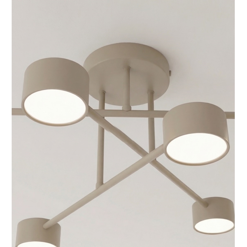 Plafondlampe HALO 6xGX53/10W/230V beige