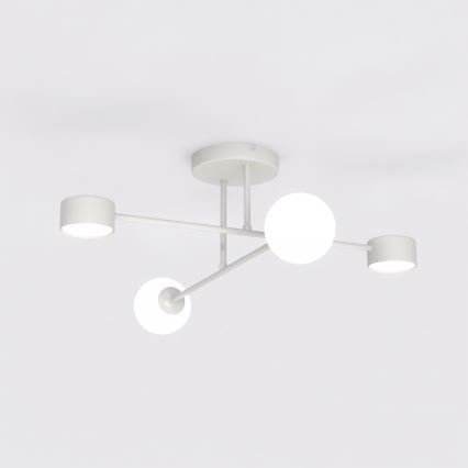 Plafondlampe HOLON 2xG9/8W/230V + 2xGX53/12W grå