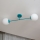 Plafondlampe MOON 2xE27/15W/230V turkis